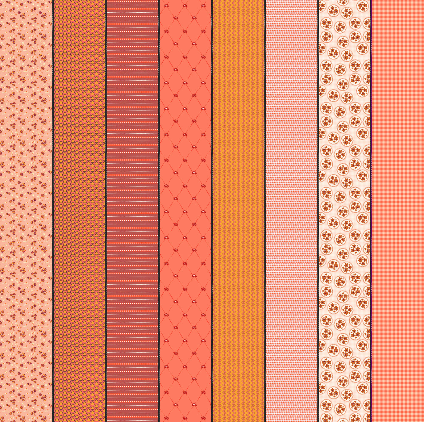 Gathered Lollies by Jen Kingwell : Fabric Bundles