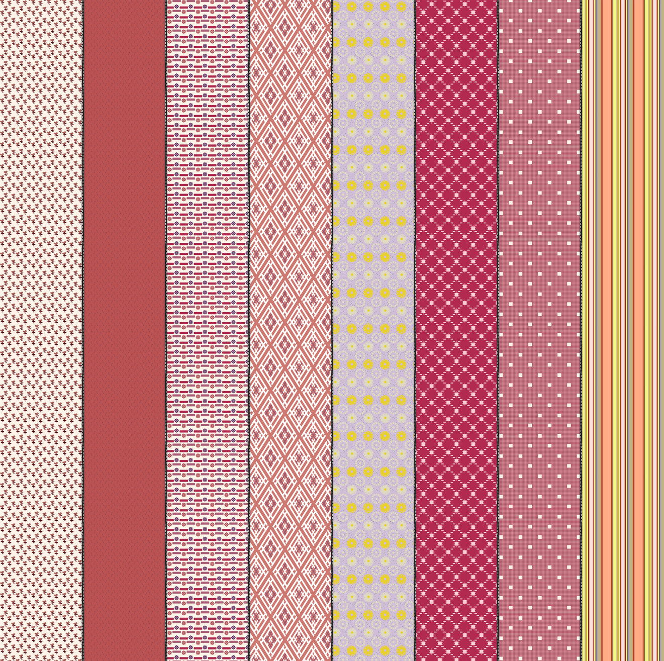 Gathered Lollies by Jen Kingwell : Fabric Bundles