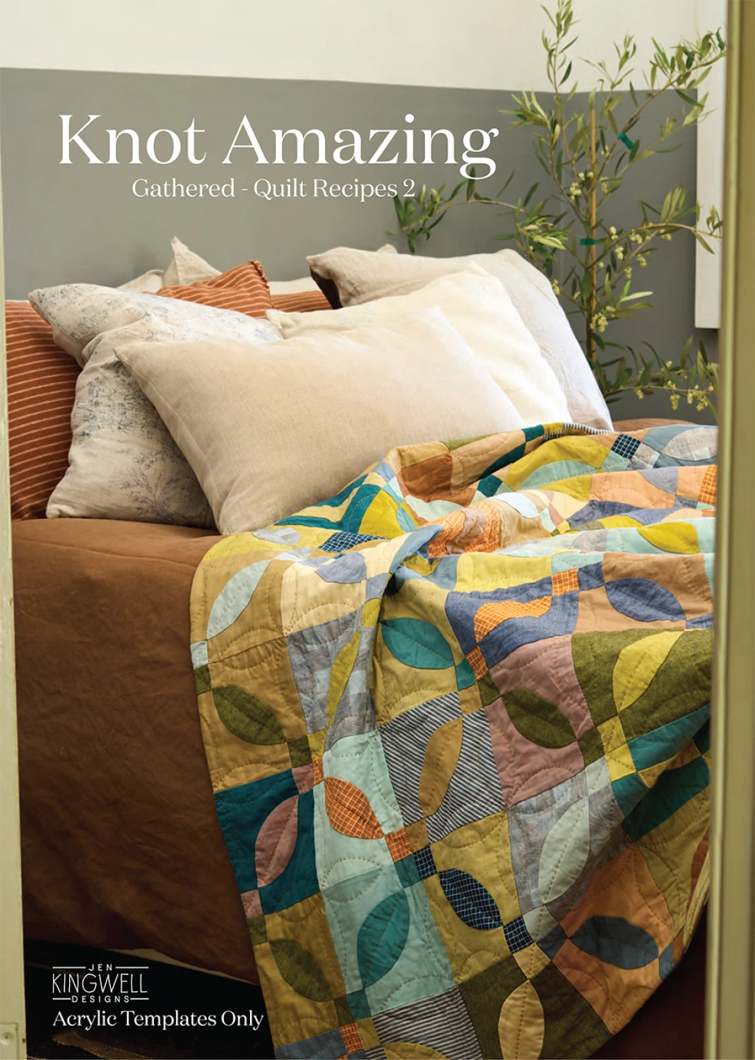 Gathered - Quilt Recipes II Book & Templates by Jen Kingwell Designs - Estimated Arrival October 2025