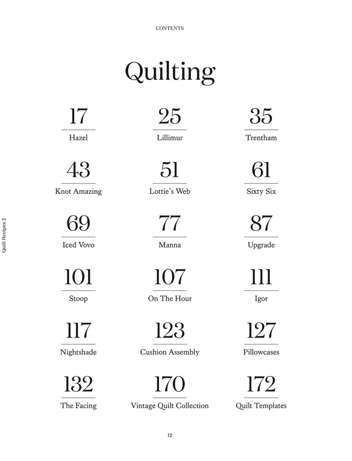 Gathered - Quilt Recipes 2 by Jen Kingwell Designs : Quilt Pattern Book