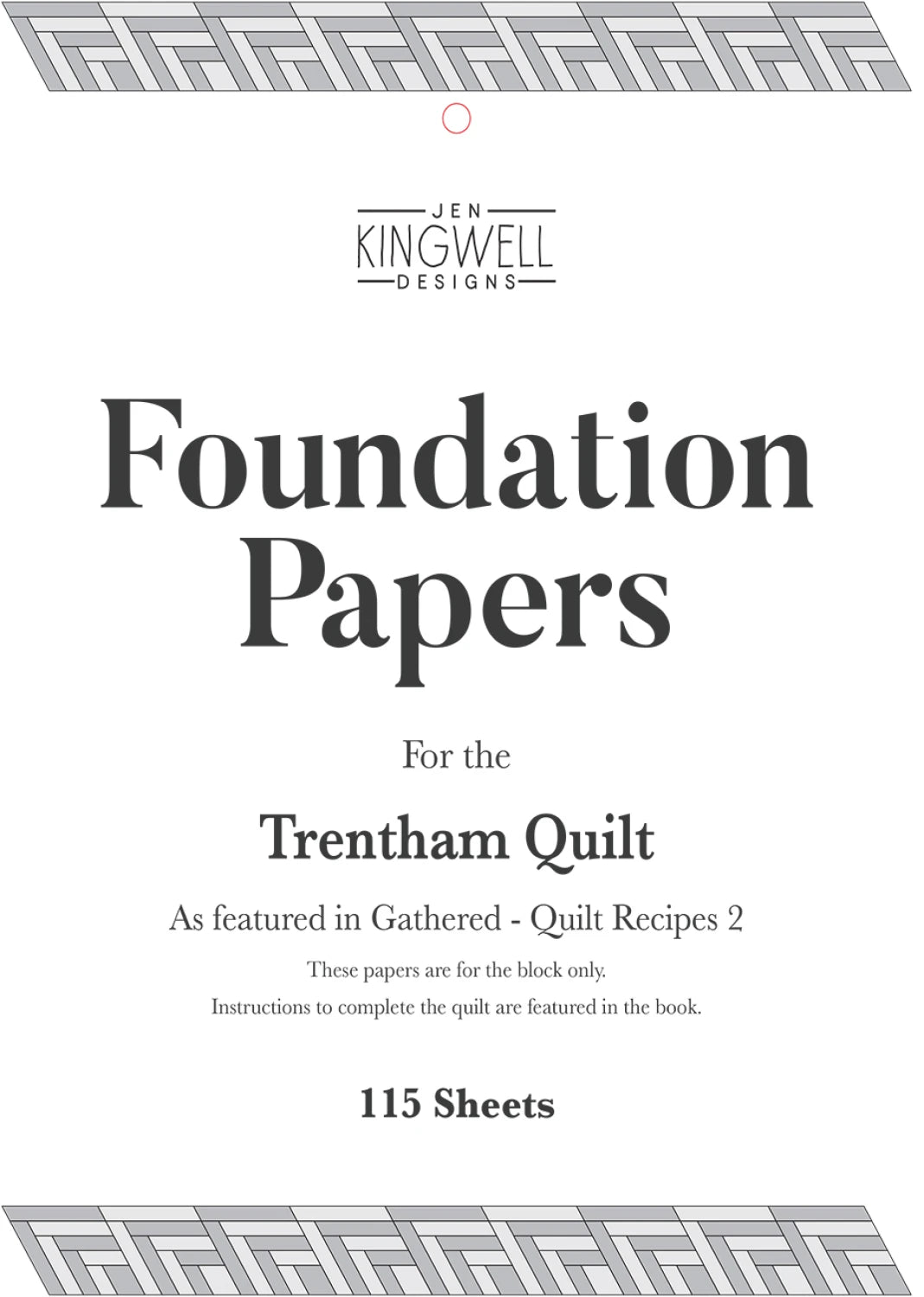 Gathered by Jen Kingwell : Trentham Quilt Kit