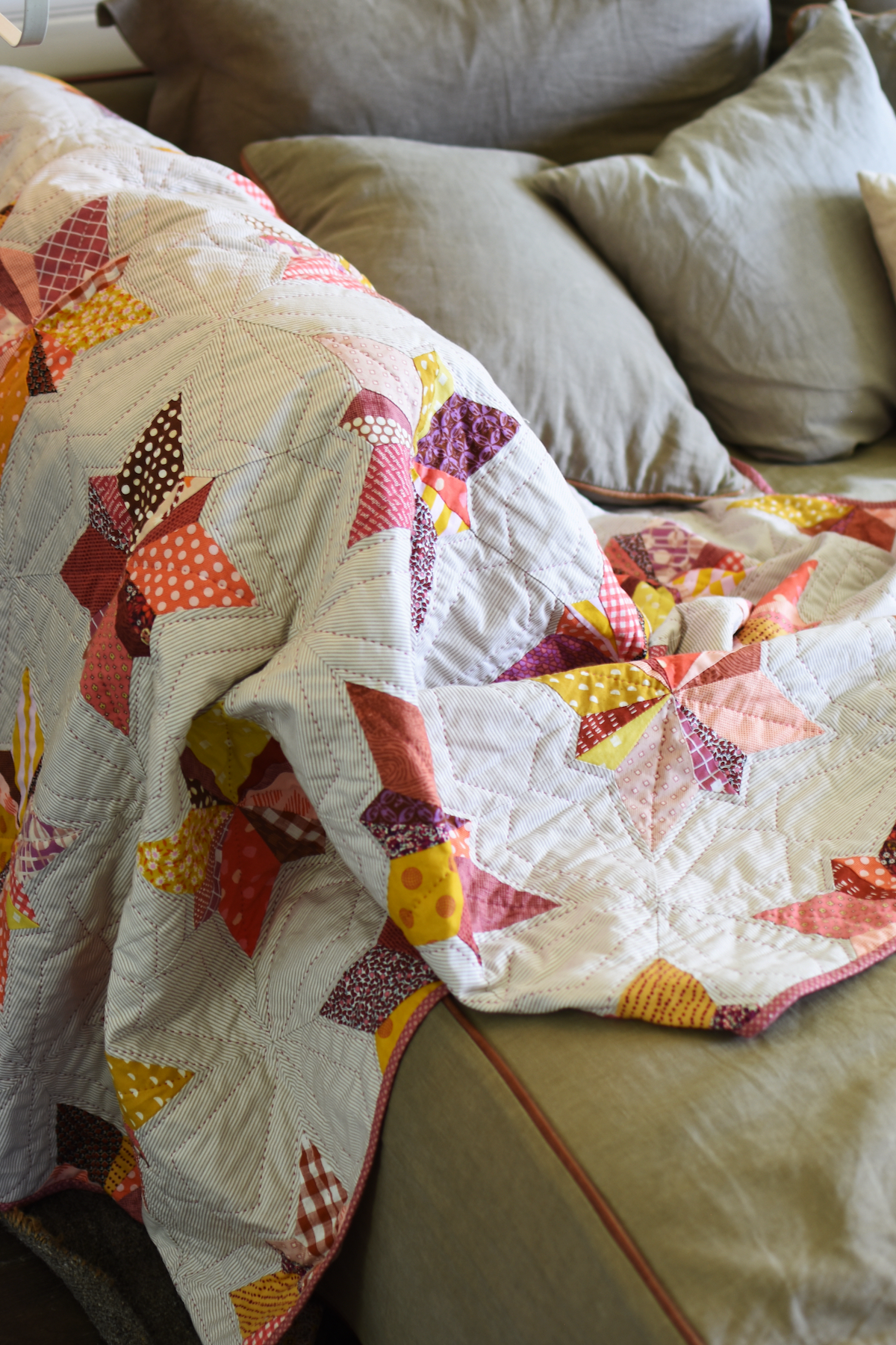 Gathered by Jen Kingwell : Hazel Quilt Kit