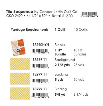 Gathered by Jen Kingwell : Tile Sequence Quilt Kit