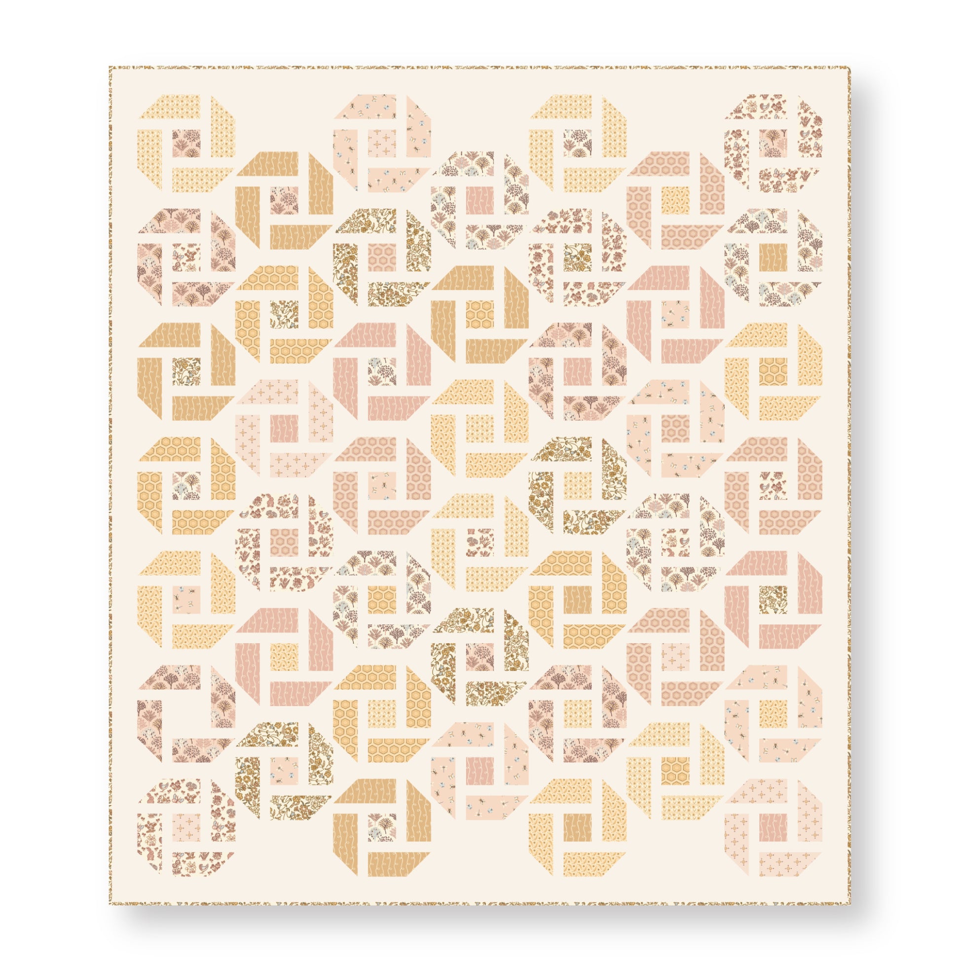Gathering Light by House of Haricot : Cheer Up Quilt Reference