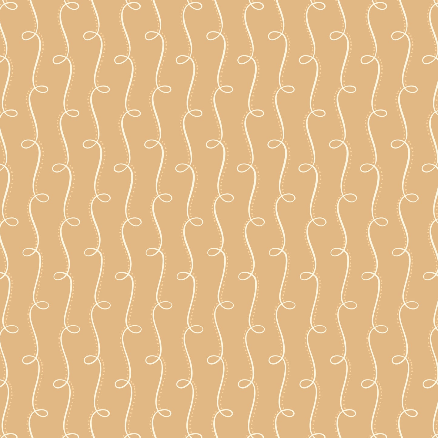 Gathering Light by House of Haricot : Curlicue Path Gold 2294-45