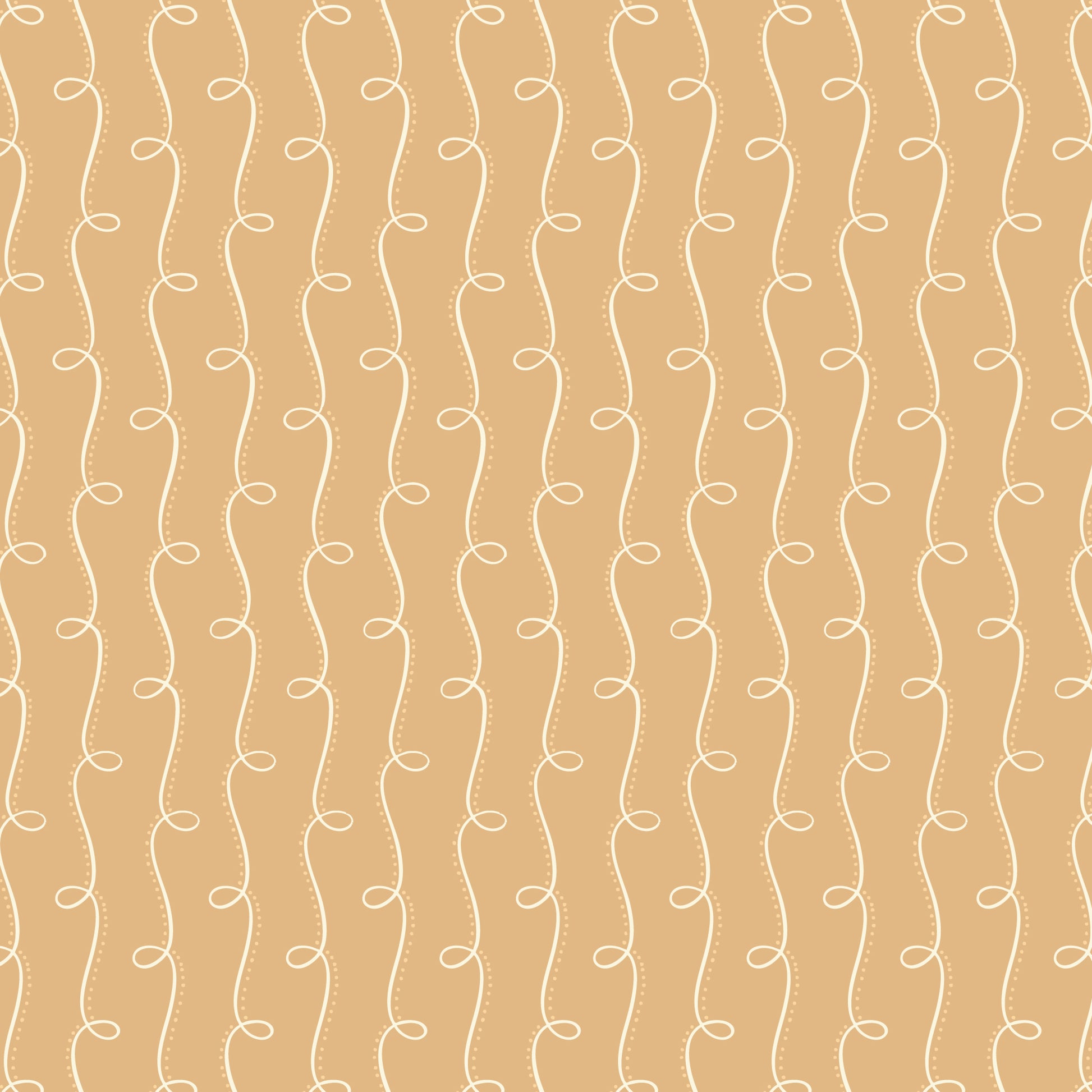Gathering Light by House of Haricot : Curlicue Path Gold 2294-45