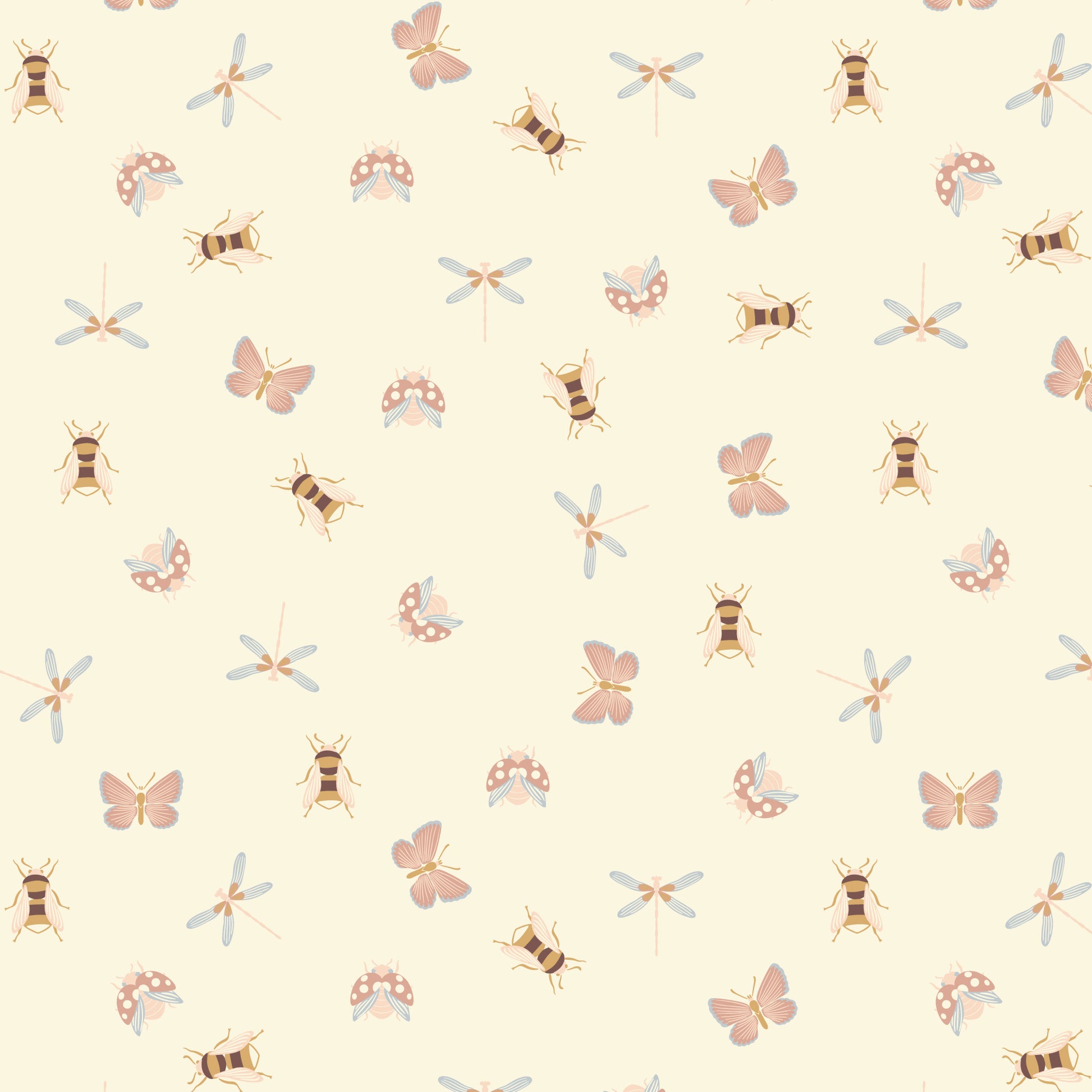 Gathering Light by House of Haricot : Garden Chorus Ivory 2294-48