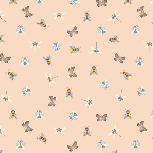 Gathering Light by House of Haricot : Garden Chorus Peach 2294-47
