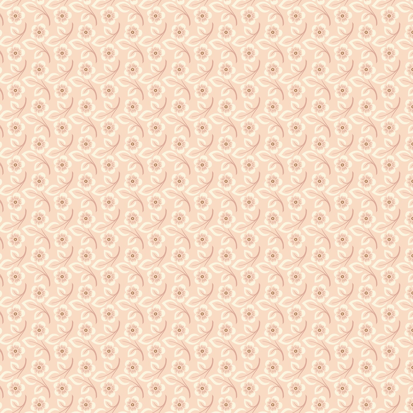 Gathering Light by House of Haricot : Meadow Sprinkle Peach 2294-42