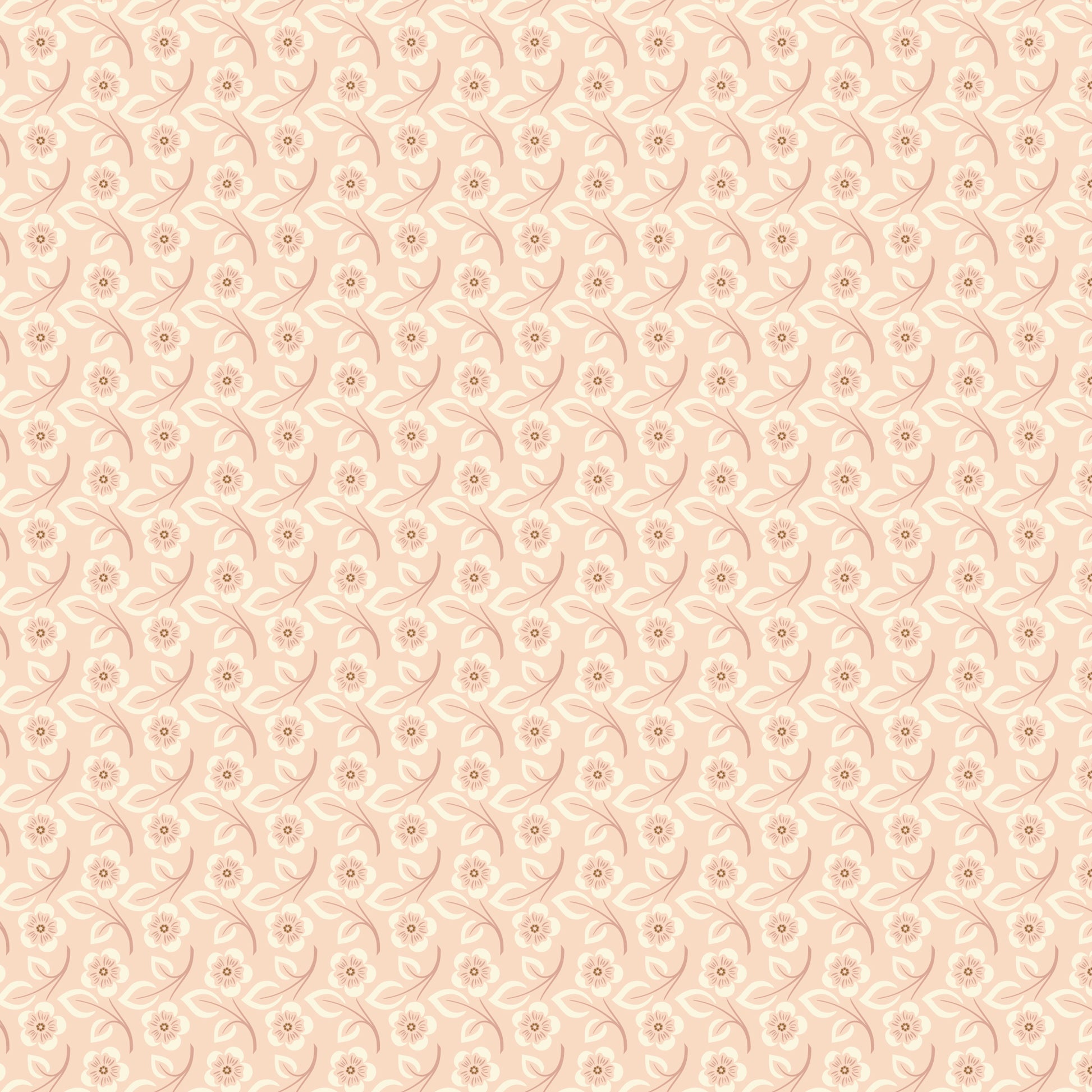 Gathering Light by House of Haricot : Meadow Sprinkle Peach 2294-42
