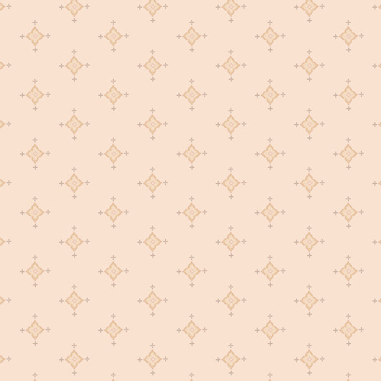 Gathering Light by House of Haricot : Petal Mosaic Peach 2294-35