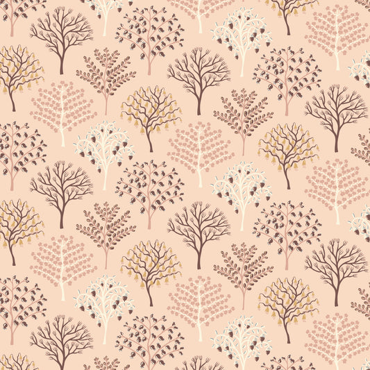 Gathering Light by House of Haricot : Trees of Plenty Peach 2294-44