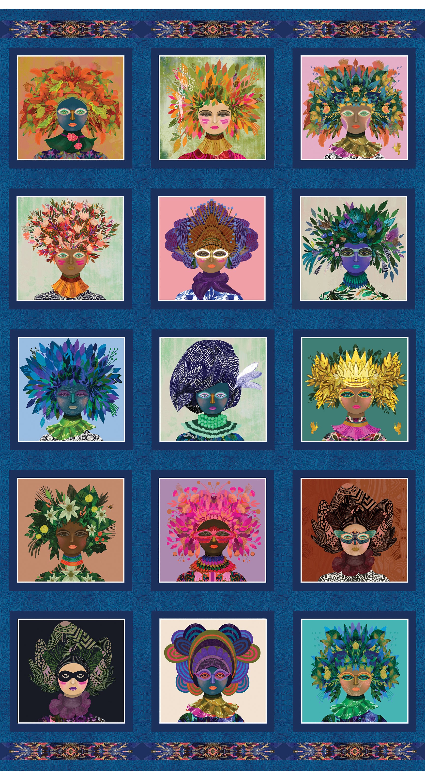 Gentle Warriors by Danielle Duer : Sisterhood Quilt Kit