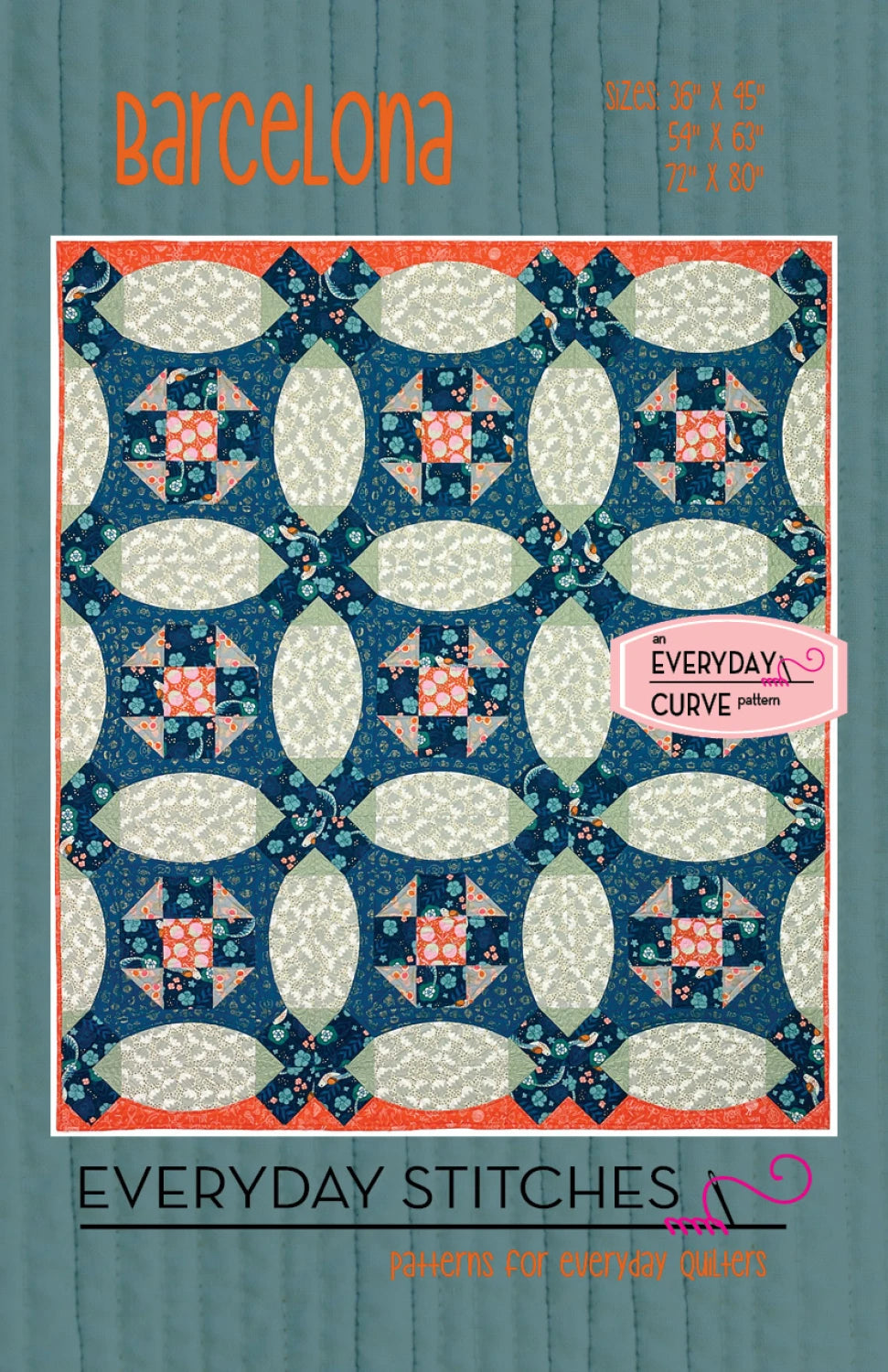 Gentle Warriors by Danielle Duer : Barcelona Quilt Kit
