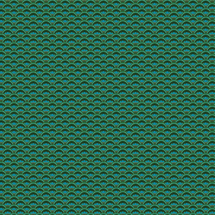 Gentle Warriors by Danielle Duer : Courage Teal 16577-86