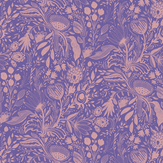 Gentle Warriors by Danielle Duer : Dreaming Colors Purple 16578-64
