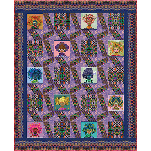 Gentle Warriors by Danielle Duer : Sisterhood Quilt Kit