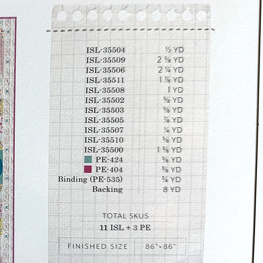 Island Life by Patty Basemi - Gentle Waves Quilt Kit