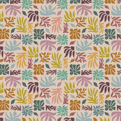 GeoBloom by Sewcial Bee Collective : Botanical Tiles SBC-GB-1010