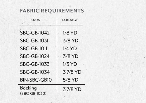 GeoBloom by Sewcial Bee Collective : Caravelle Quilt Kit