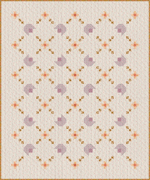 GeoBloom by Sewcial Bee Collective : Caravelle Quilt Kit