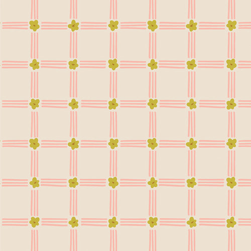 GeoBloom by Sewcial Bee Collective : Floral Crosswave SBC-GB-1022