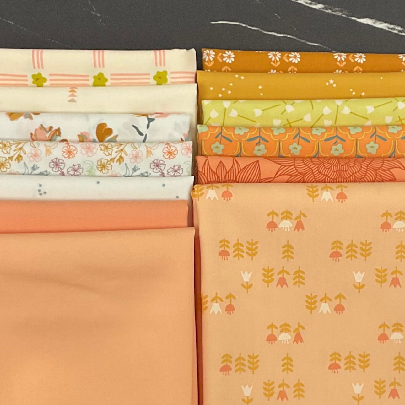 GeoBloom by Sewcial Bee Collective : Framed Foliage Quilt Kit