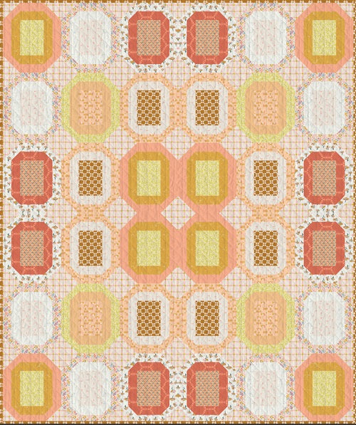 GeoBloom by Sewcial Bee Collective : Framed Foliage Quilt Pattern