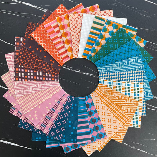 Geometry by Ruby Star Society : Charm Pack