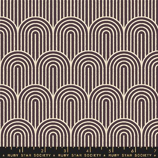 Geometry by Ruby Star Society : Geometry CANVAS Eggplant RS5178 13L (Estimated Arrival August 2025)