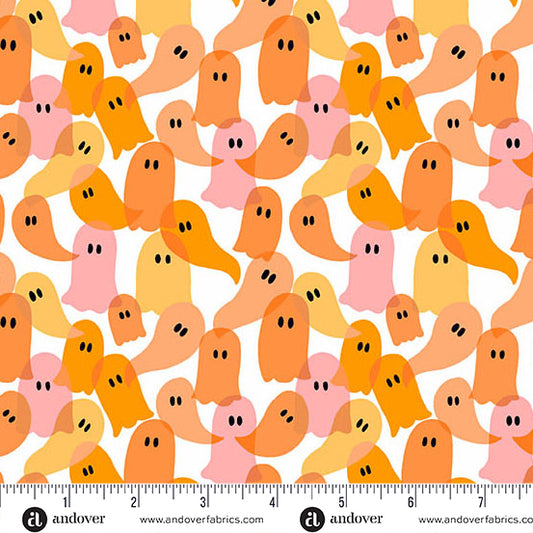 Ghostly Garden by KP Creates : Ghost Party Orange A-10202-O