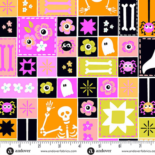 Ghostly Garden by KP Creates : Sew Spooky Pink A-10195-E