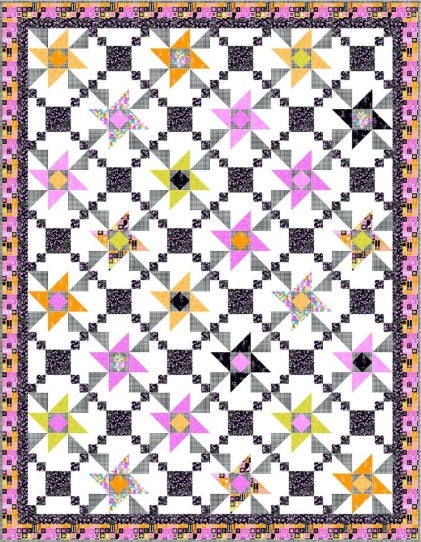 Ghostly Garden by KP Creates : Sizzle Quilt Kit