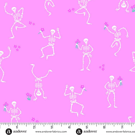 Ghostly Garden by KP Creates : Skeleton Jig Pink A-10196-E