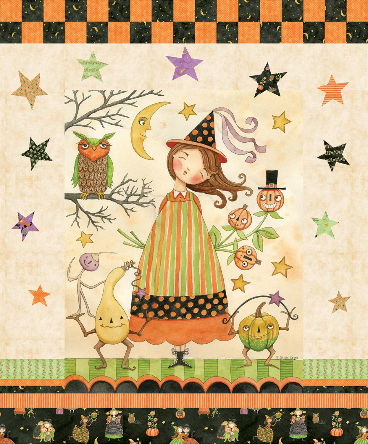 Ghoul Friends by Teresa Kogut - Quilt Front Shop Sample