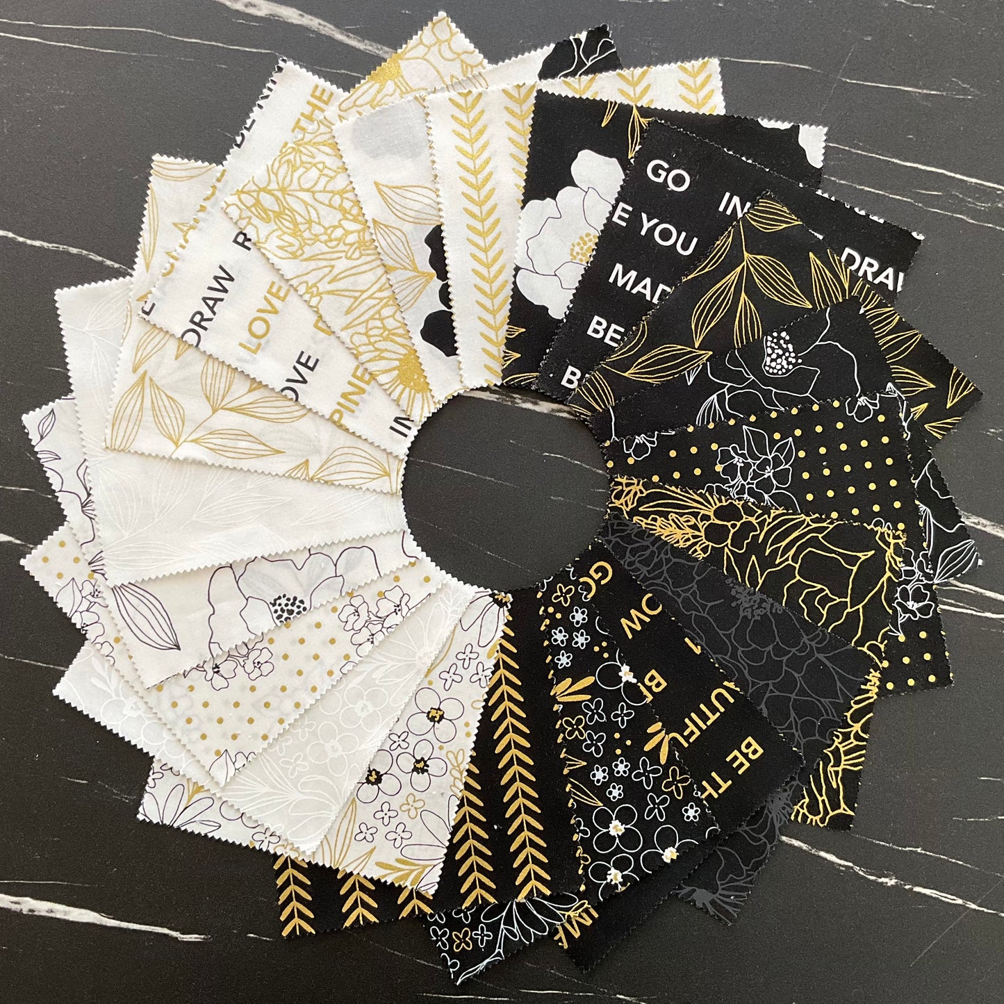 Gilded by Alli K Design : Charm Pack