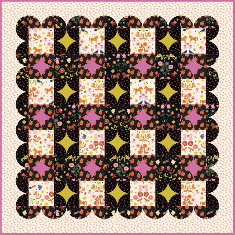 Mystic Fable by Alexia Abegg : Gingham Glitz Quilt Kit