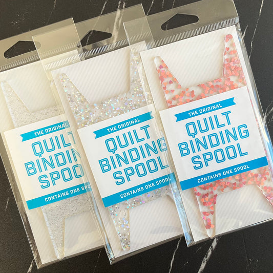 Glitter Binding Spool - 3 Different Styles - 3 Pack