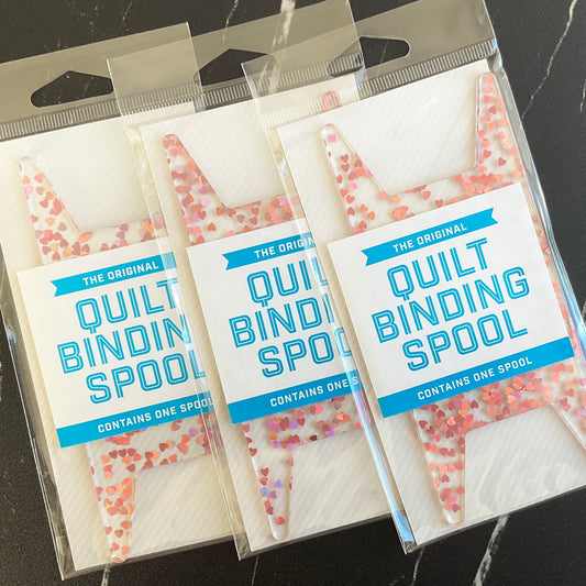 Glitter Binding Spool - Glitter Heart SSC308 - 3 Pack