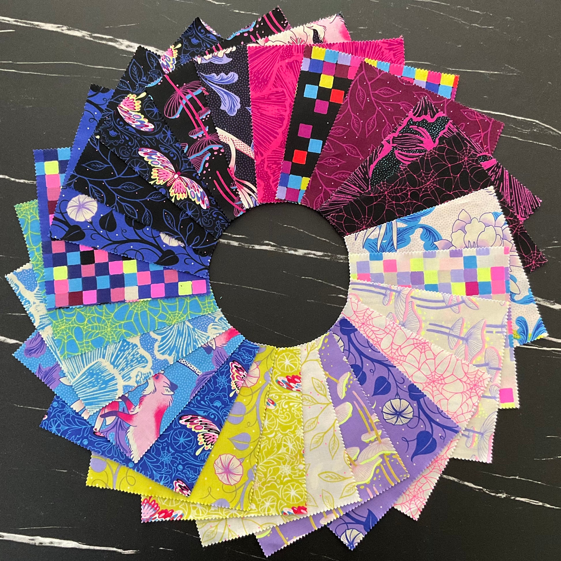 Glow Garden by Sarah Watts - Charm Pack