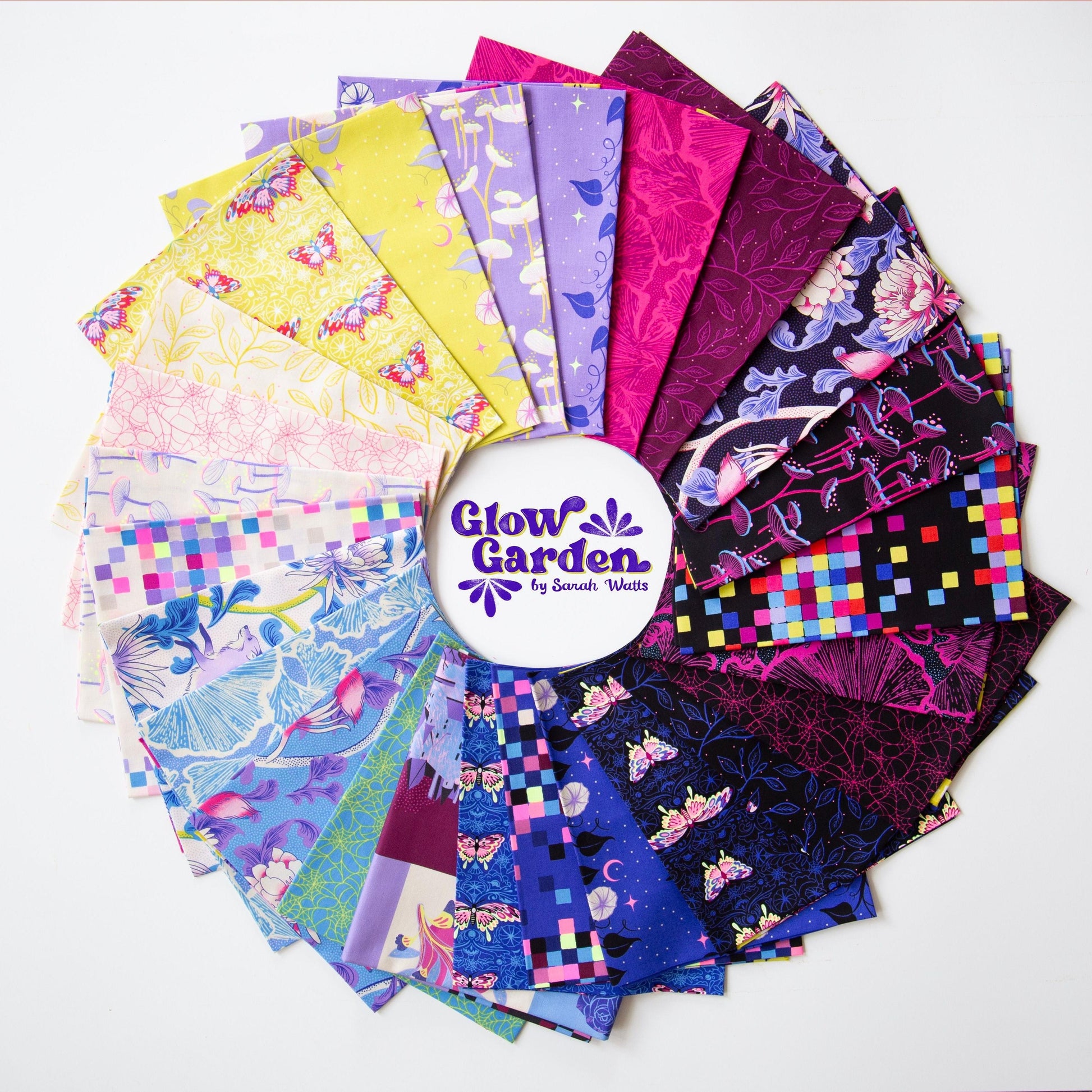 Glow Garden by Sarah Watts: Skybound Quilt Kit