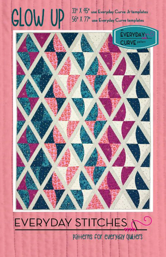 Glow Up Quilt Pattern by Everday Stitches