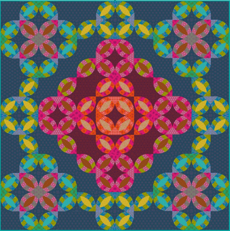 Glow Up Quilt Pattern by Sew Kind of Wonderful