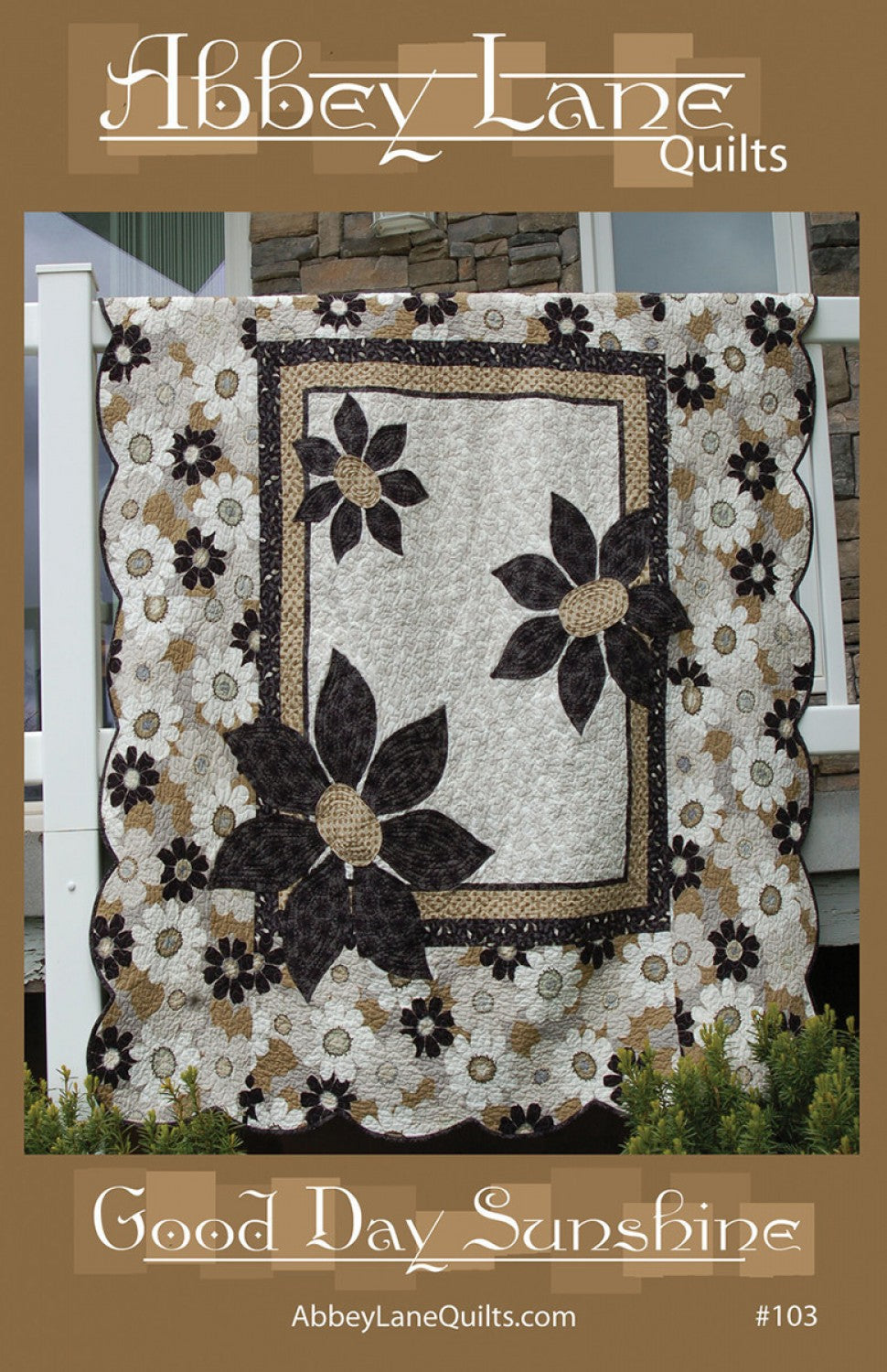 Good Day Sunshine Applique Quilt Pattern by Abbey Lane Quilts