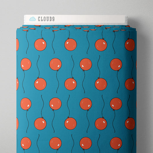 Goodnight Moon by Cloud9 Fabrics : Balloon Blue 227860