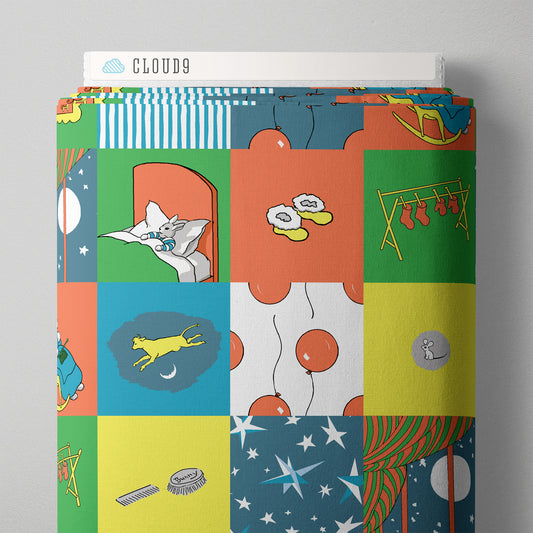 Goodnight Moon by Cloud9 Fabrics : Fabric Bundles Including Cheater Prints & Panels