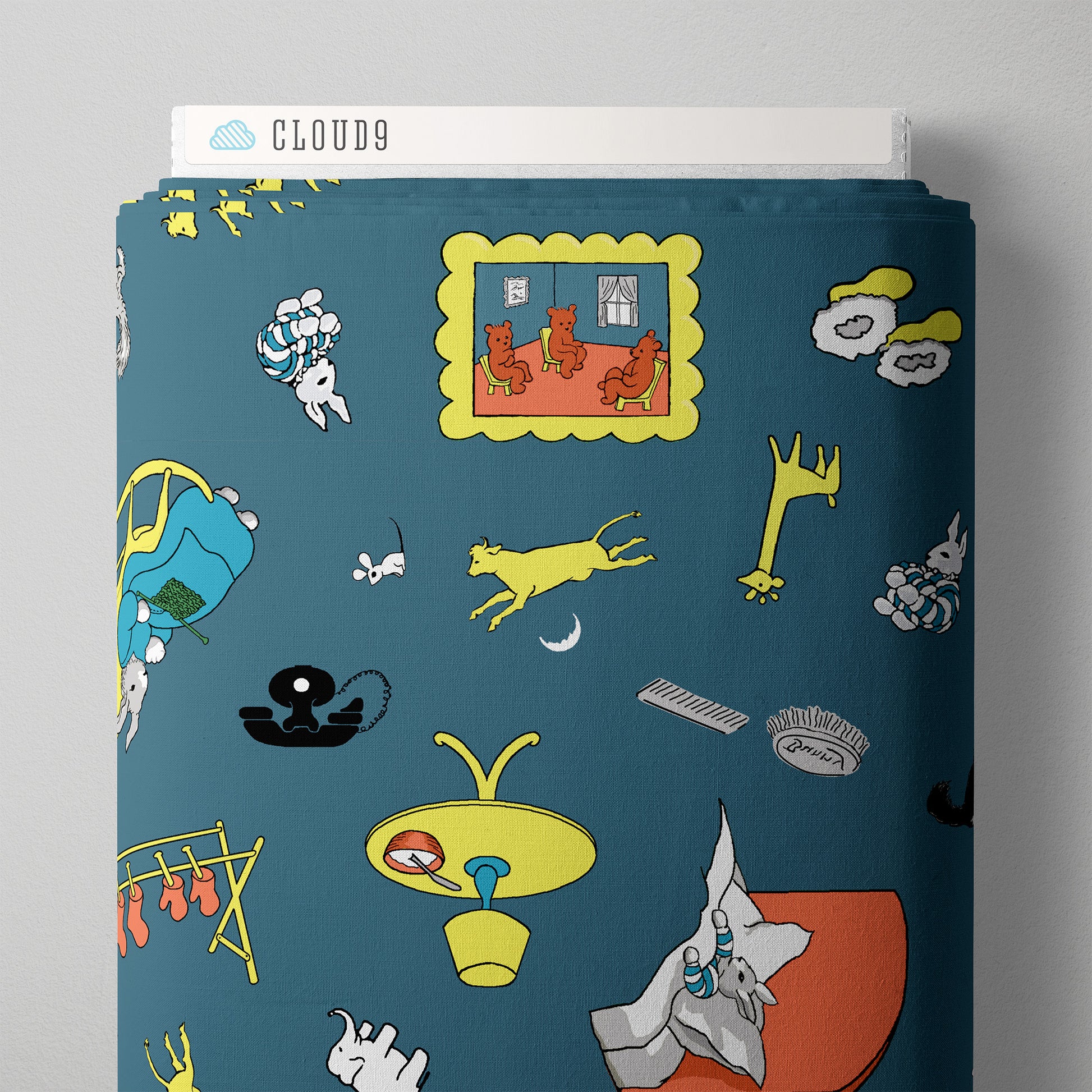 Goodnight Moon by Cloud9 Fabrics : Fabric Bundles Including Cheater Prints & Panels