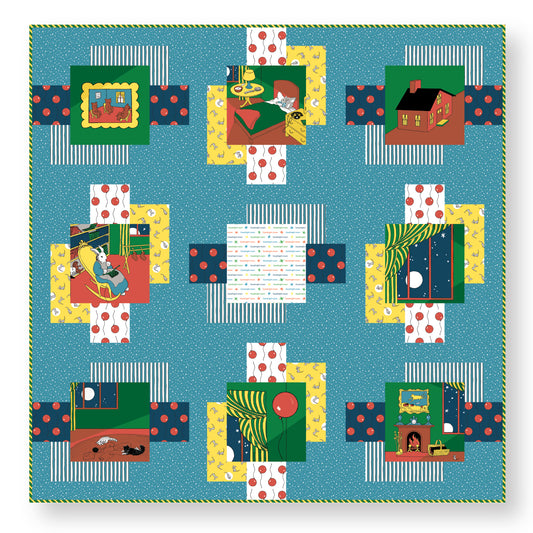 Goodnight Moon by Cloud9 Fabrics : Scrapbooking Quilt Kit