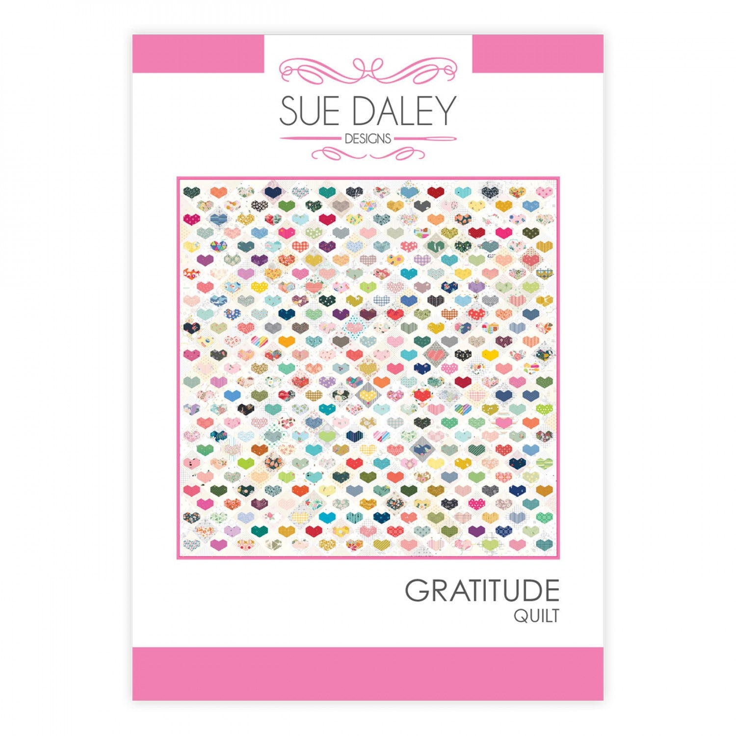 Gratitude Quilt Pattern by Sue Daley