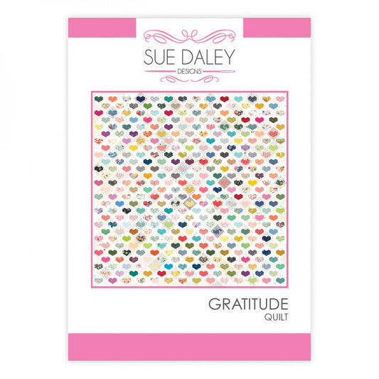 Gratitude Quilt Pattern by Sue Daley